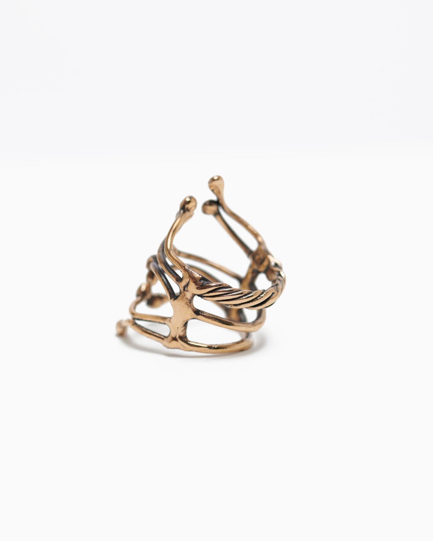 Anello medium genesis zirconi bronzo