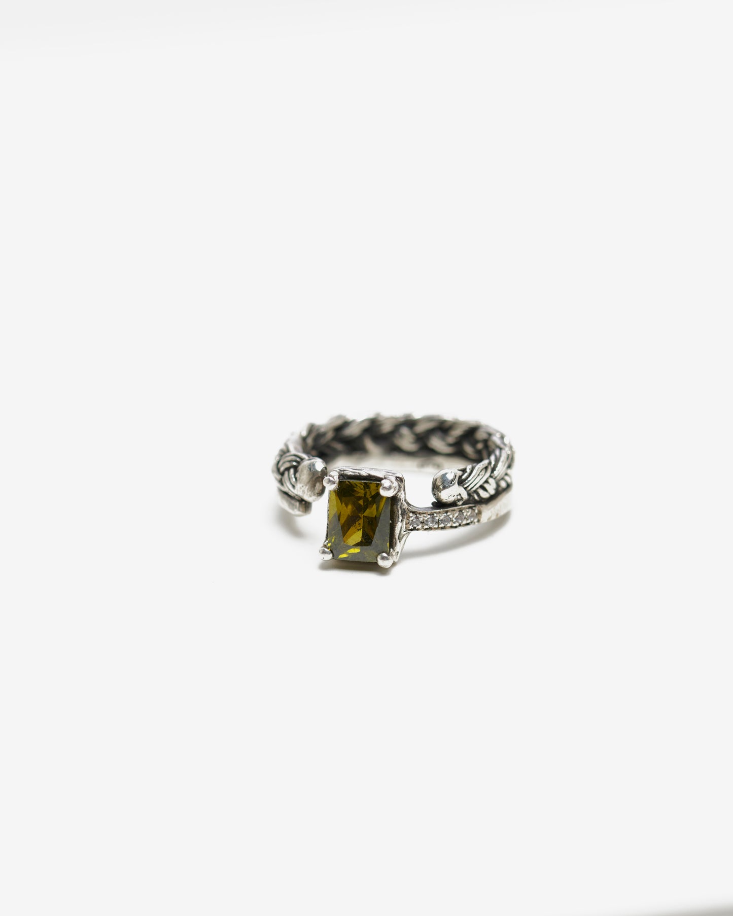 Anello Unsolitaire argento