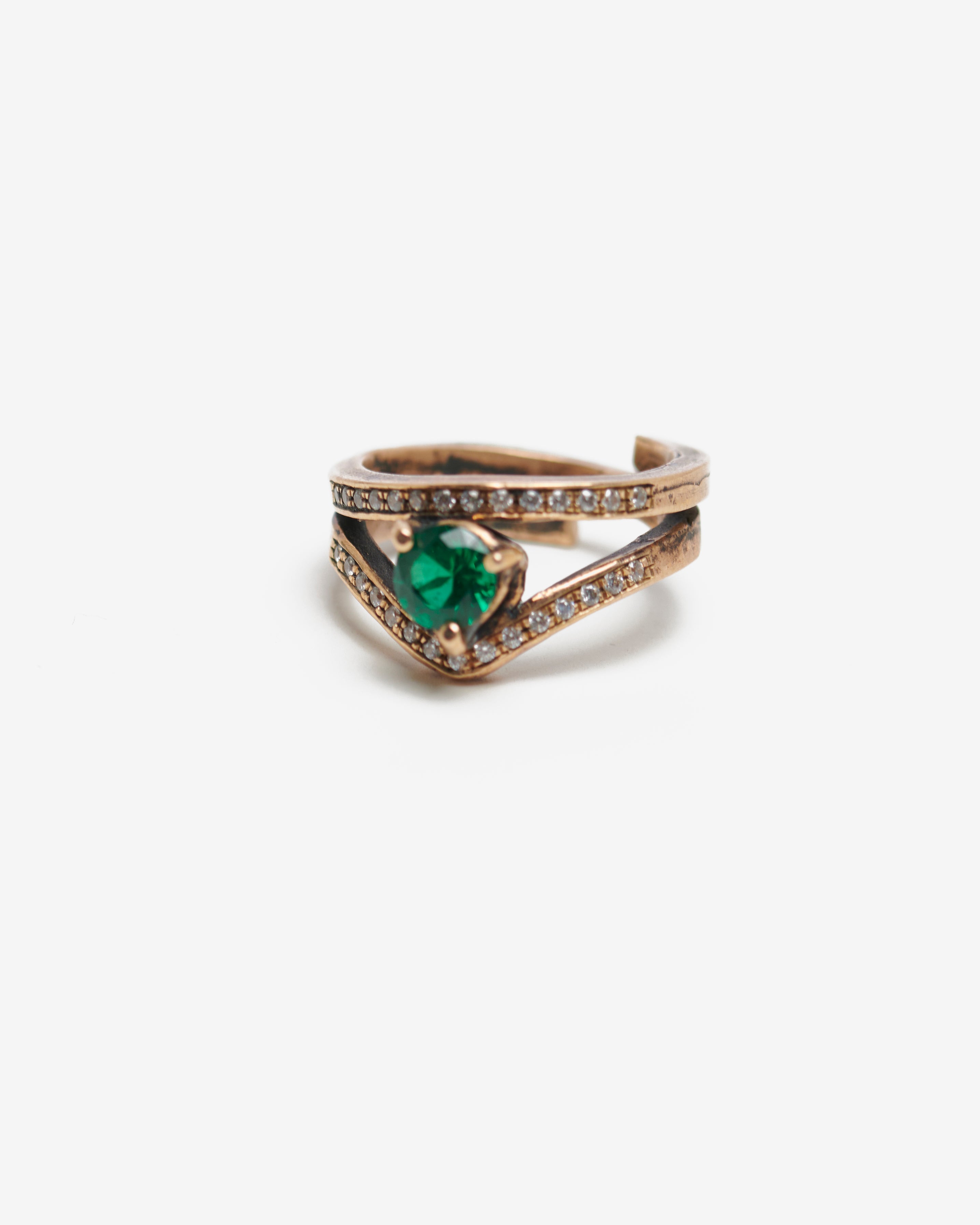 Anello Elizabeth bronzo