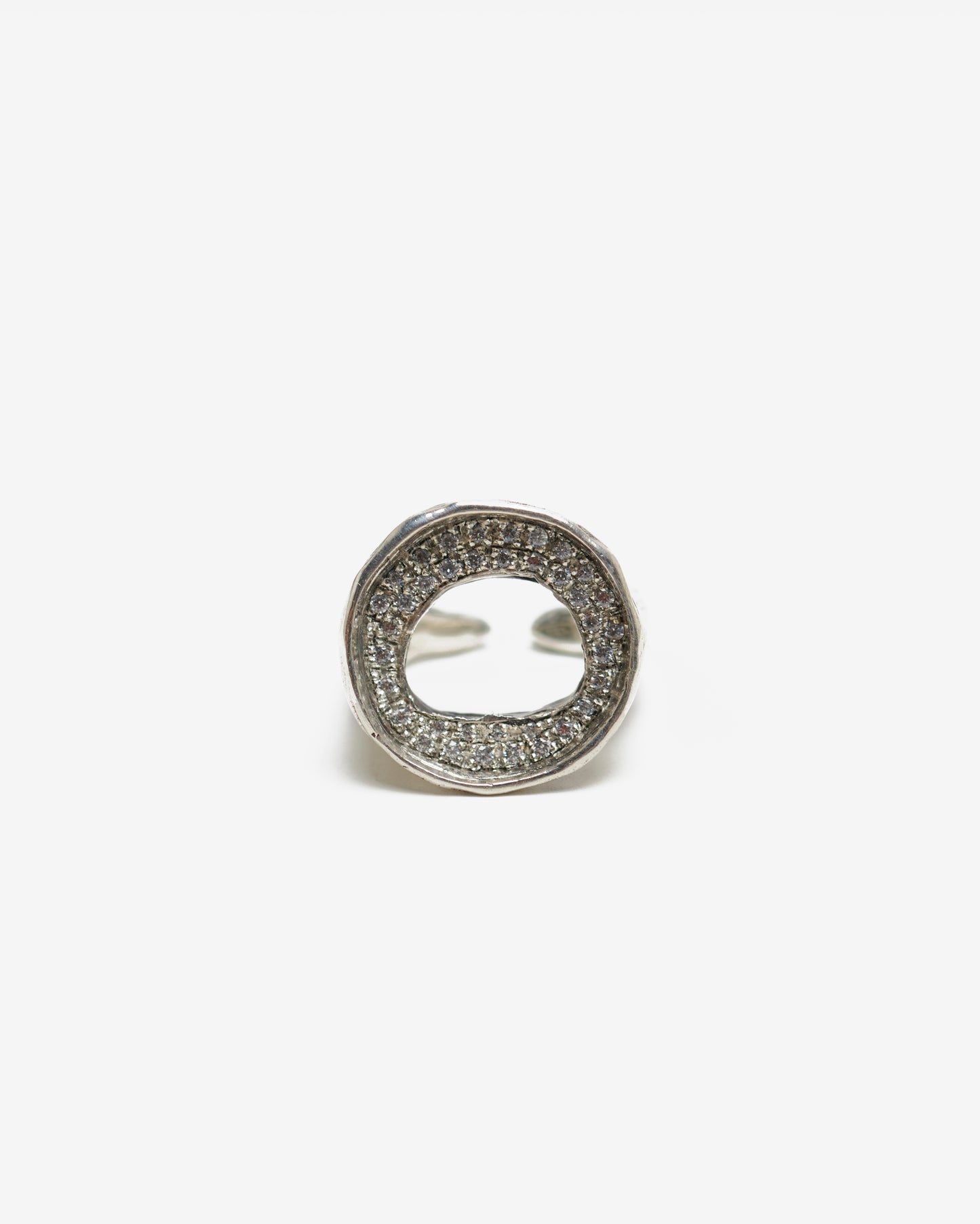 Chevalière zada luxury argento