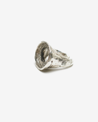 Chevalière zada luxury argento