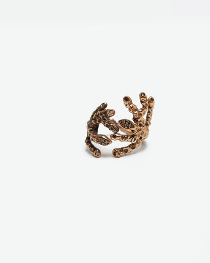 Anello mandevilla bronzo luxury