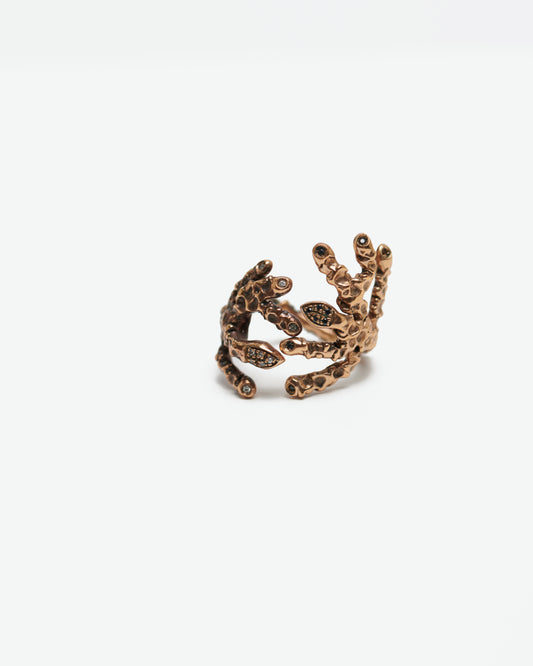 Anello mandevilla bronzo luxury