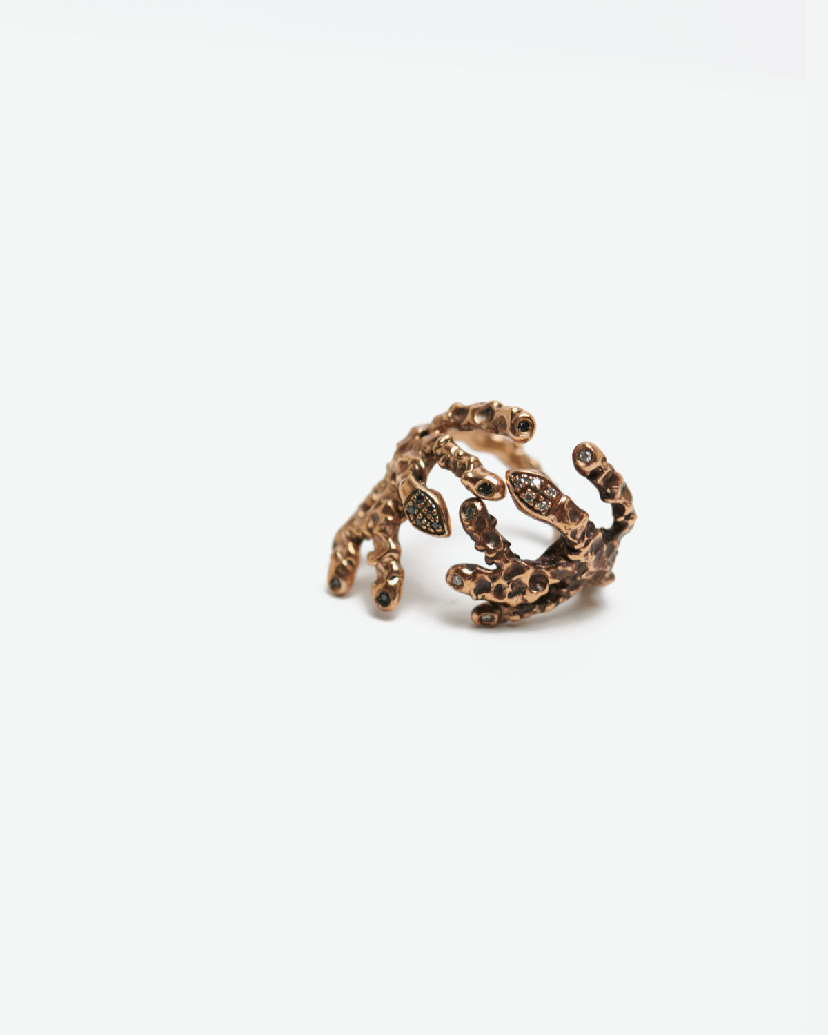 Anello mandevilla bronzo luxury