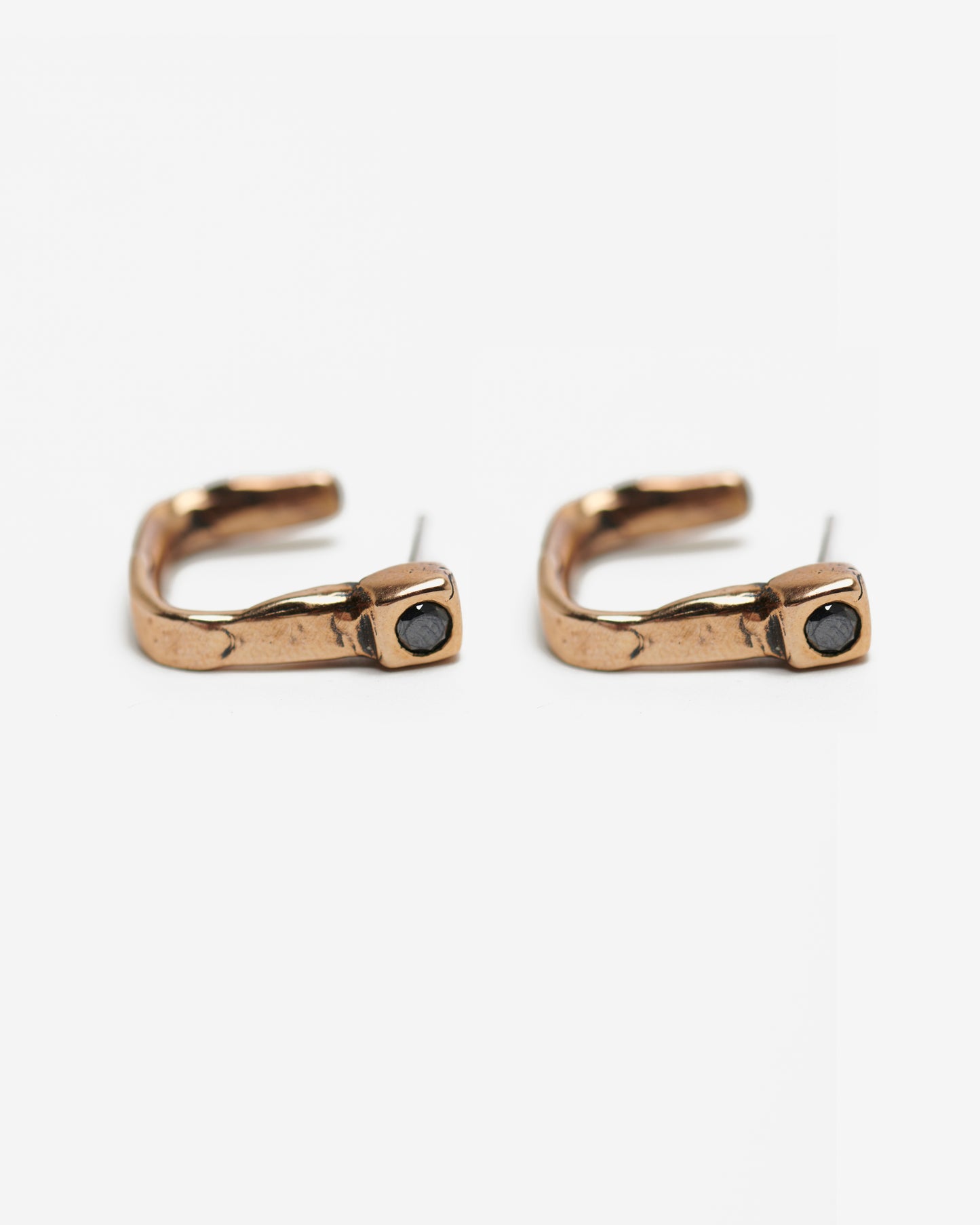 Orecchini cerchi druide bronzo