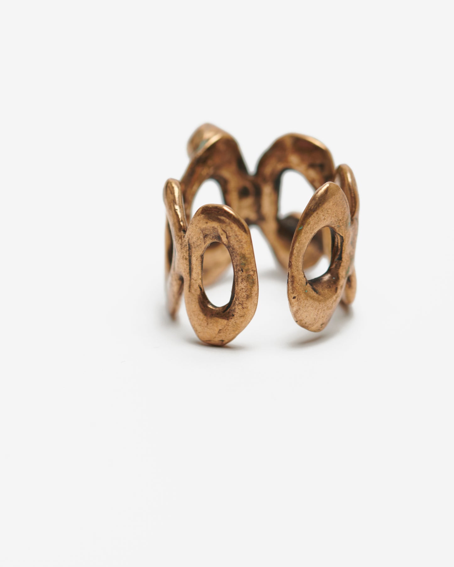 Anello Mitosis bronzo