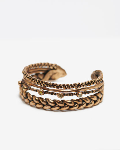 Bracciale Masai Mara bronzo