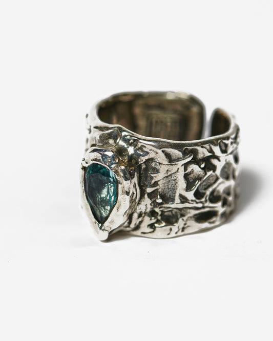 Anello masai sole argento