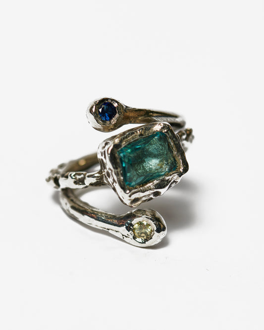 Anello spirale mamasinta argento