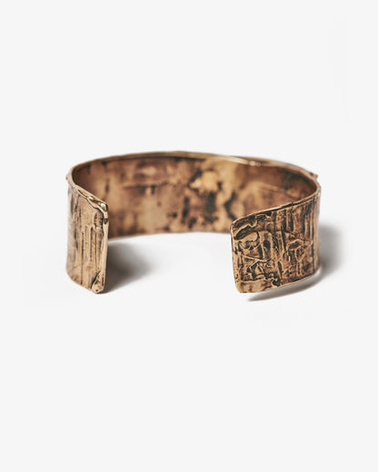 Bracciale ECG bronzo e zirconi