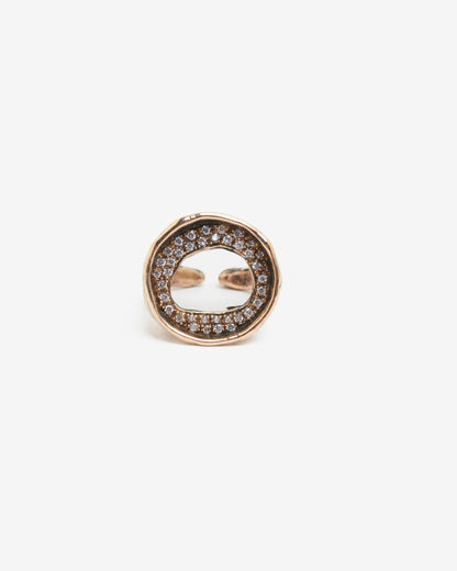 Chevalière zada luxury bronzo