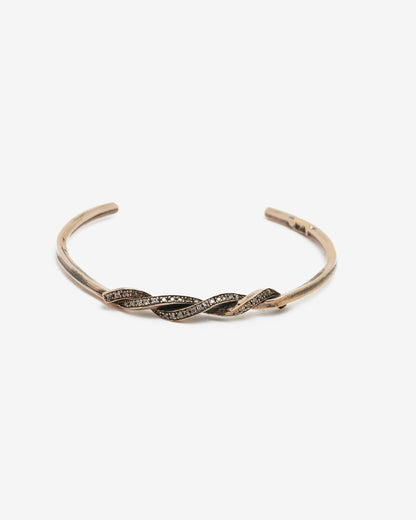 Bracciale Liaison bronzo e zirconi