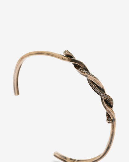 Bracciale Liaison bronzo e zirconi