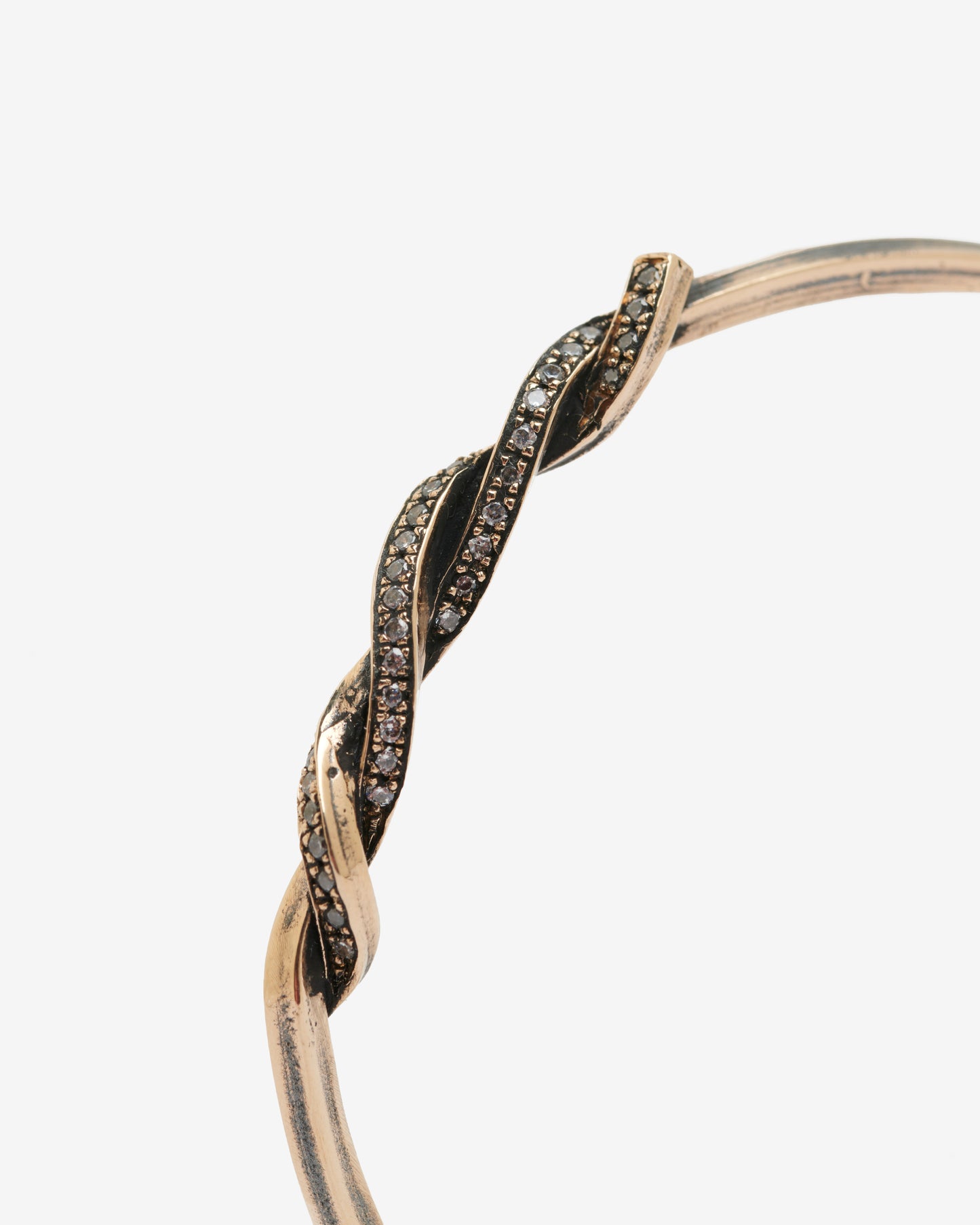Bracciale Liaison bronzo e zirconi