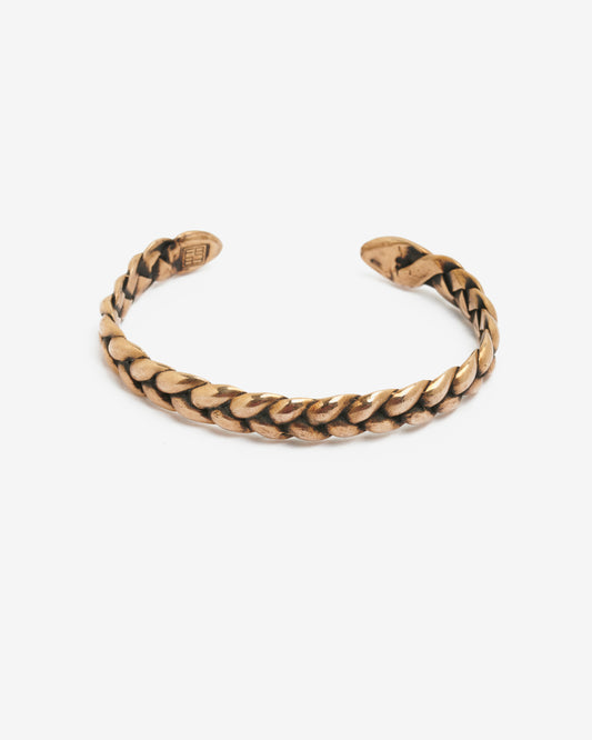 Bracciale treccia bronzo