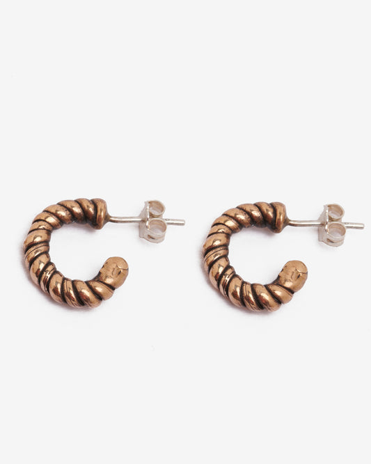 Cerchi treccia L bronzo