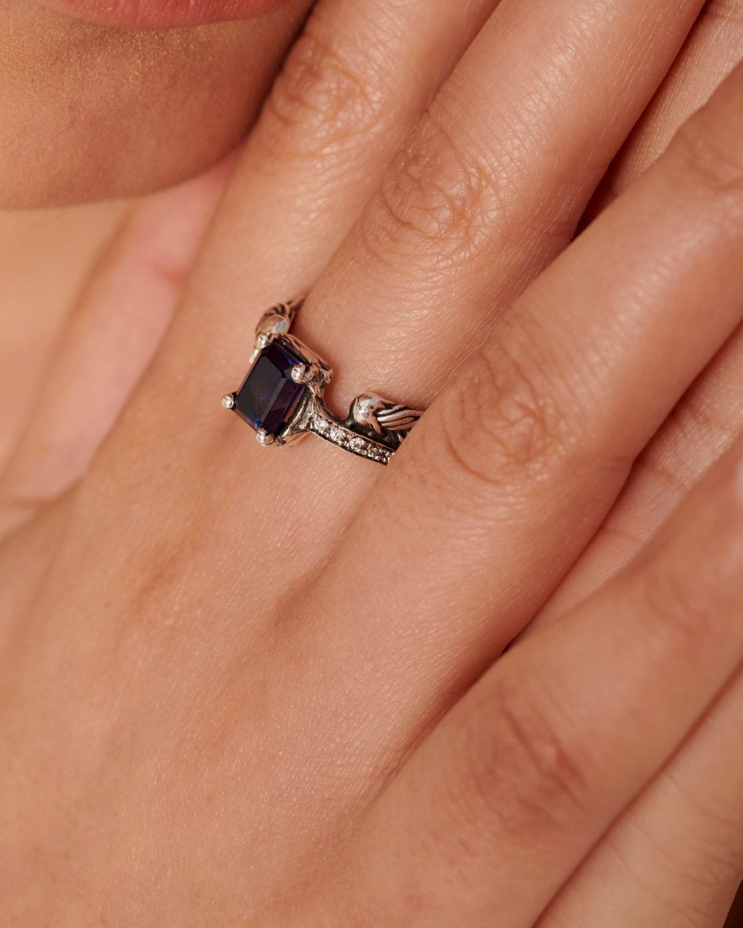 Anello Unsolitaire argento