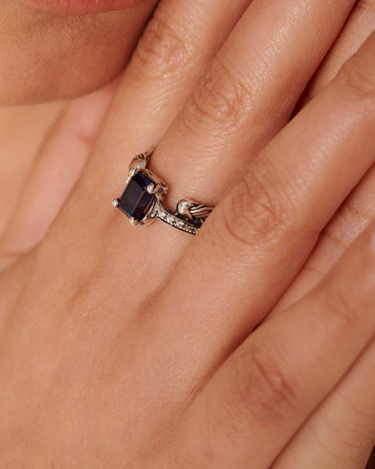 Anello Unsolitaire argento
