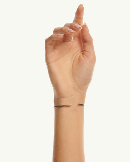 Bracciale Liaison bronzo e zirconi