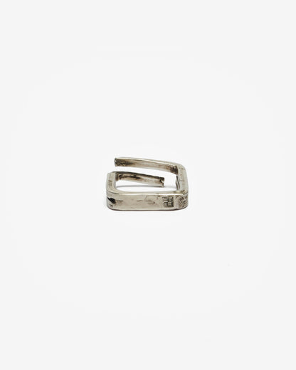 Anello ECG argento