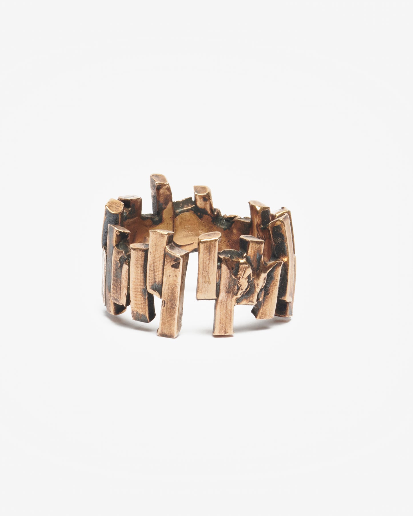 Anello Wanderlust bronzo e zirconi