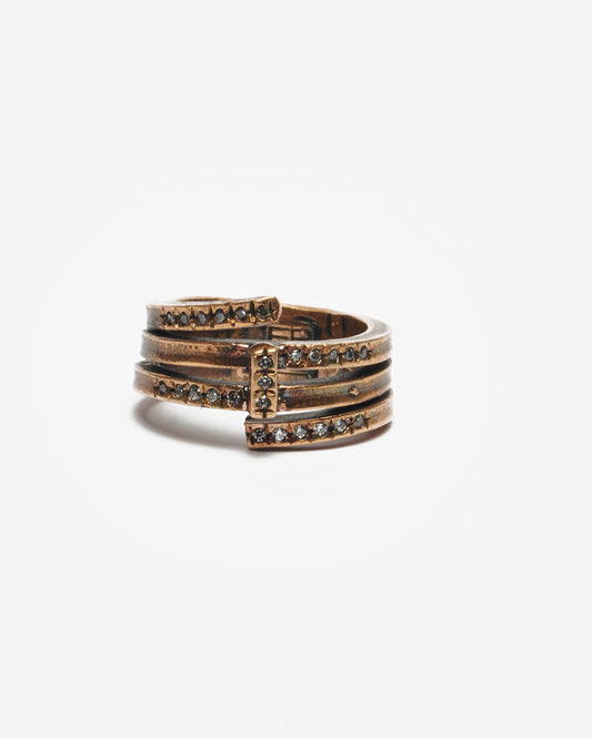 Anello picco wanderlust bronzo