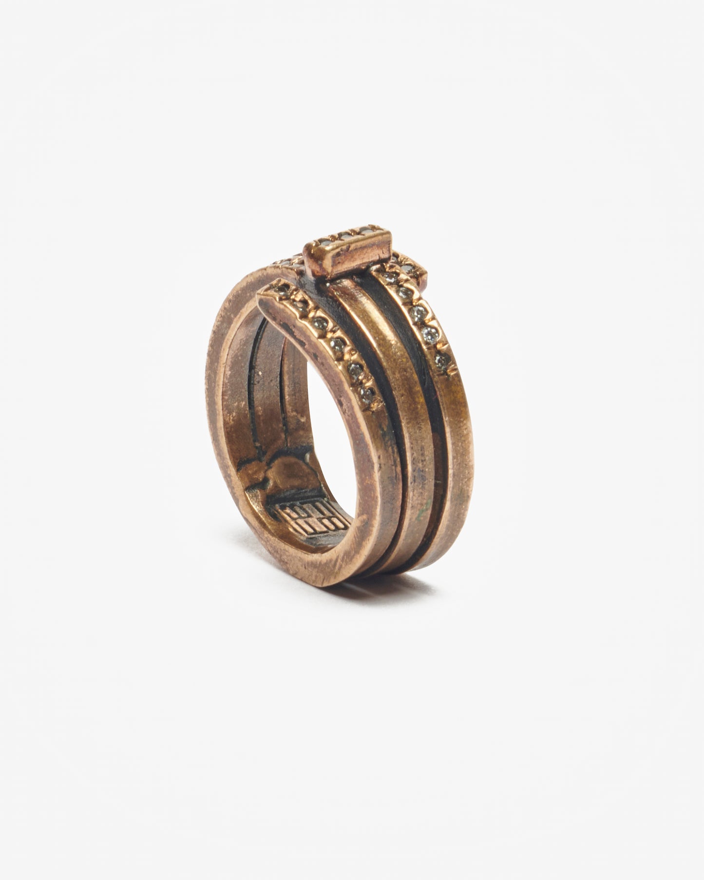 Anello picco wanderlust bronzo